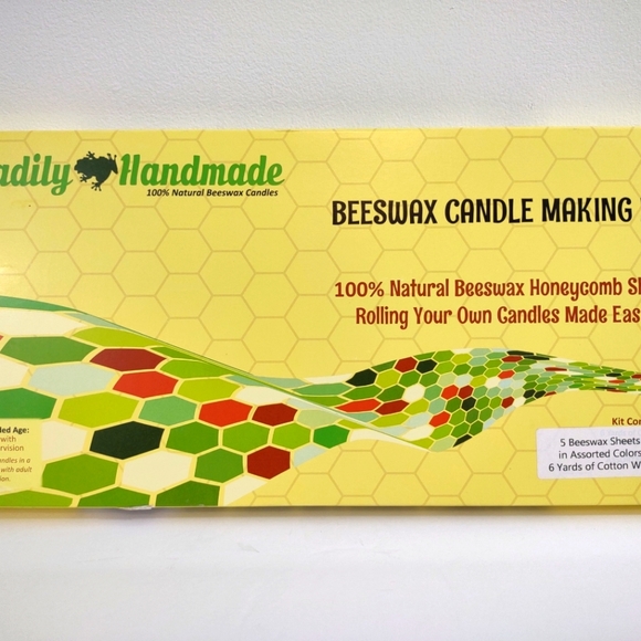 Toadily Handmade Toys New Toadily Handmade Beeswax Candle Making Sheets Poshmark